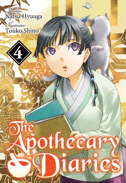 The Apothecary Diaries: Volume 4, Natsu Hyuuga, Kevin Steinbach, Touko Shino, Sasha McGlynn