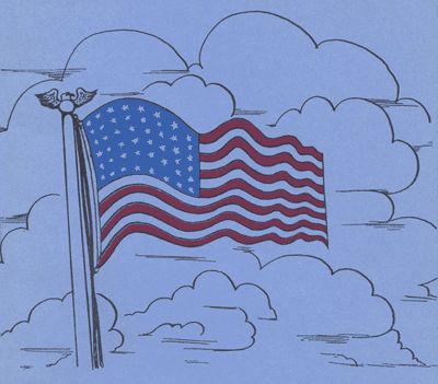 The Flag of My Country. Shikéyah Bidah Na'at'a'í / Navajo New World Readers 2, Cecil S.King