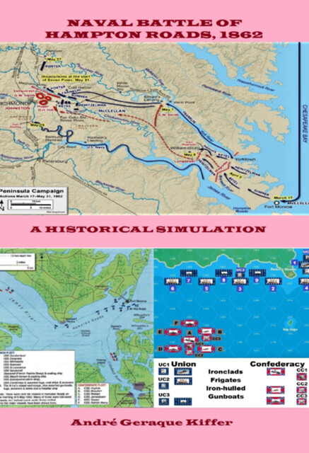 Naval Battle Of Hampton Roads, 1862, André Geraque Kiffer