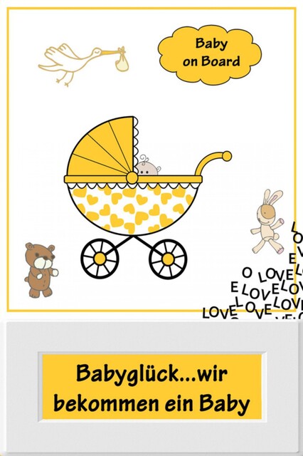 Babyglück…wir bekommen ein Baby, Jana Küster