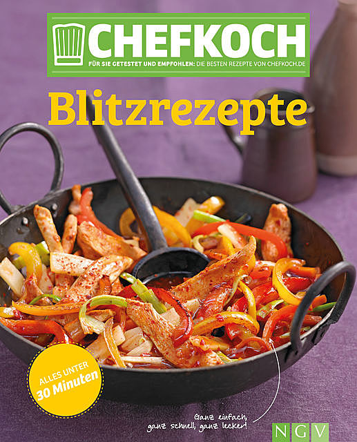 CHEFKOCH Blitzrezepte, Göbel Verlag, Naumann, amp