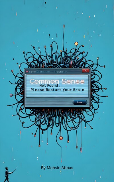 Common Sense Not Found, Please Restart Your Brain, Mohsin Abbas
