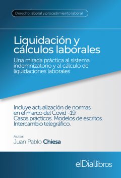 Liquidación y cálculos laborales, Juan Pablo Chiesa