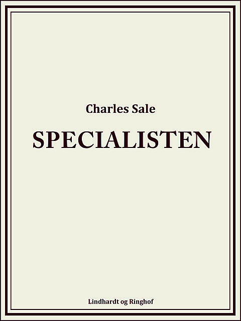 Specialisten, Charles Sale