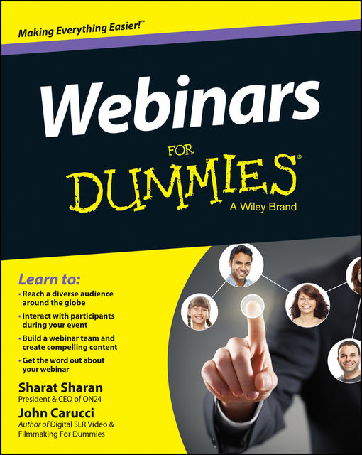 Webinars For Dummies, John Carucci, Sharat Sharan