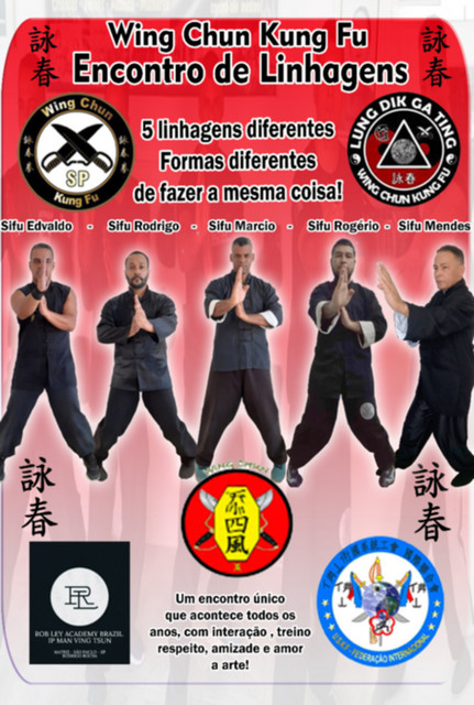 Wing Chun Kung Fu – Encontro De Linhagens, Paula Mendes, Edvaldo Amaral, Márcio Da Silva, Rodrigo Rocha, Rogério Magalhães