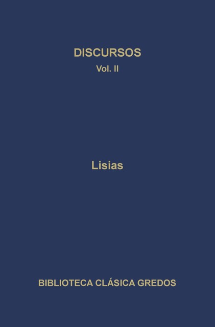 Discursos II, Lisias