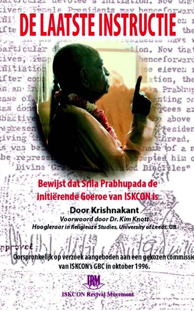 De Laatste Instructie, Krishnakant