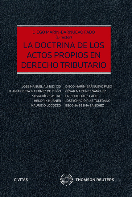 La doctrina de los actos propios en Derecho Tributario, Diego Marín-Barnuevo Fabo