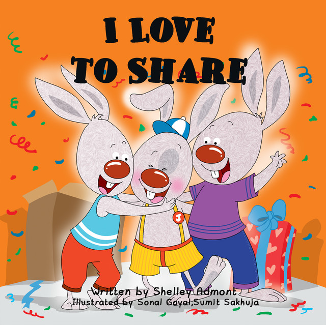 I Love to Share, KidKiddos Books, Shelley Admont