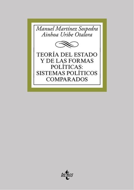 Teoría del Estado y de las formas políticas, Ainhoa Uribe Otalora, Manuel Martínez Sospedra