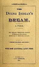 The Dying Indian's Dream: A Poem, Silas Tertius Rand