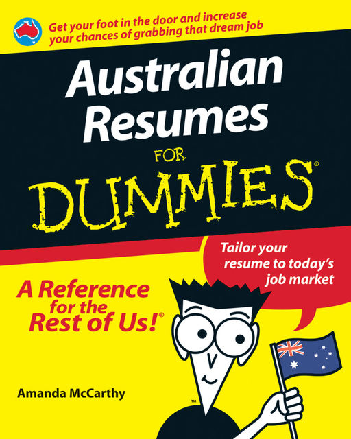 Australian Resumes For Dummies, Amanda McCarthy