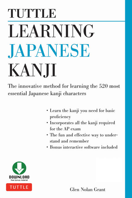 Tuttle Learning Japanese Kanji, Glen Nolan Grant