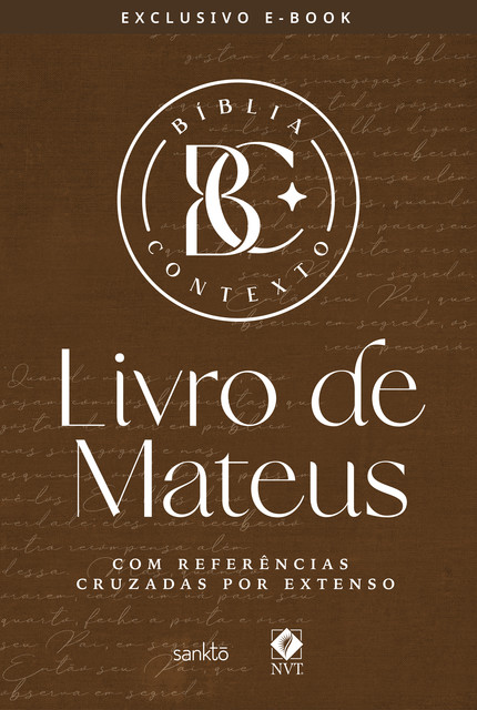 Bíblia Contexto – Livro de Mateus, Maquinaria Sankto Editorial