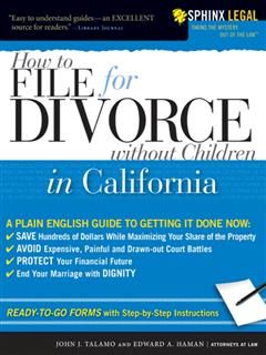 How to File for Divorce in California without Children, John J Talamo