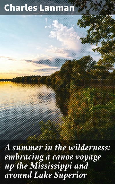 A summer in the wilderness; embracing a canoe voyage up the Mississippi and around Lake Superior, Charles Lanman