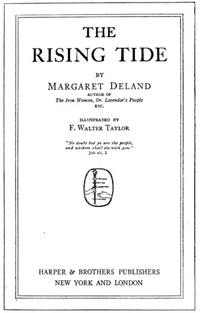 The Rising Tide, Margaret Wade Campbell Deland