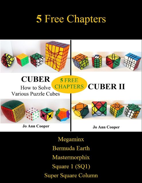 Cuber & Cuber Ⅱ – 5 Free Chapters, Jo Ann Cooper