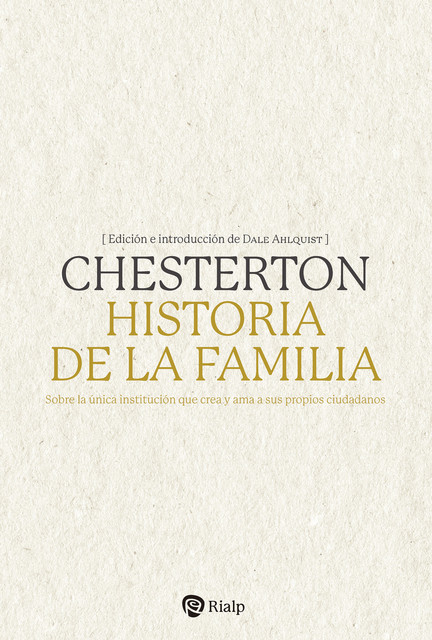 Historia de la familia, G.K. Chesterton