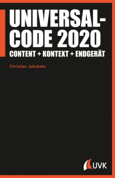 Universalcode 2020, Christian Jakubetz