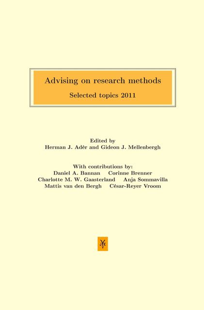 Advising on research methods, Herman J. Adèr