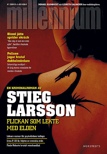 Flickan som lekte med elden, Stieg Larsson