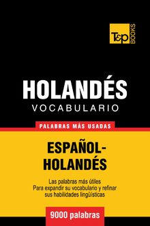 Vocabulario español-holandés – 9000 palabras más usadas, Andrey Taranov