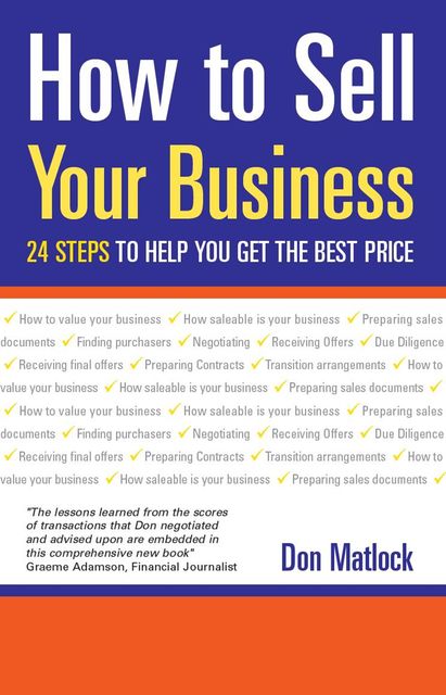 How to Sell Your Business, Don Matlock