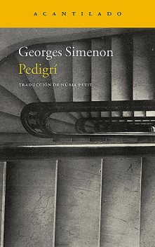 Pedigrí, Simenon Georges