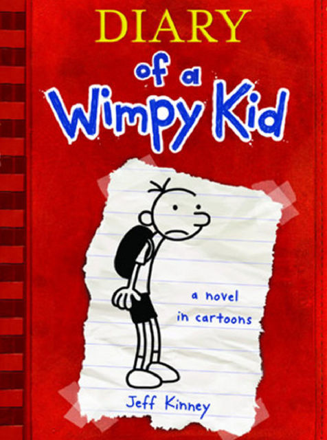 1. Diary of a Wimpy Kid, Book 1, Jeff Kinney