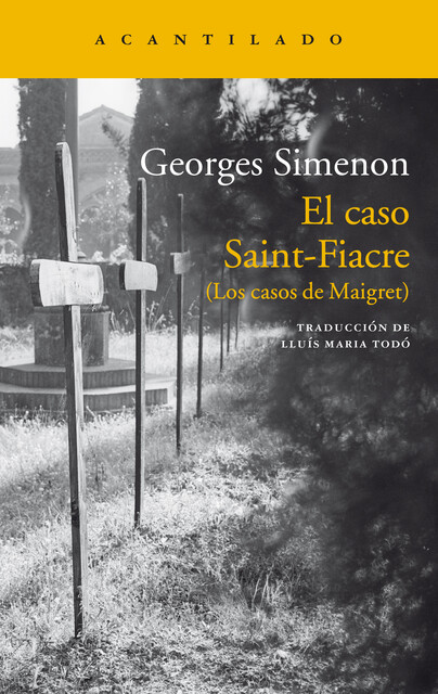 El caso Saint-Fiacre, Simenon Georges