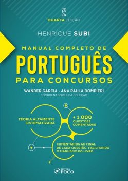 Manual completo de português para concursos, Henrique Subi