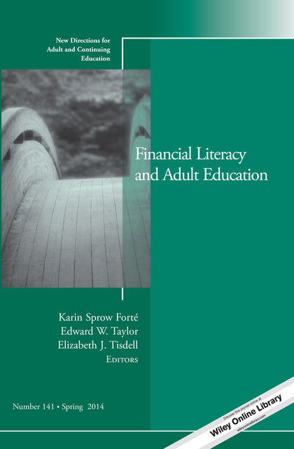 Financial Literacy and Adult Education, Karin Sprow Forté