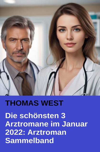 Die schönsten 3 Arztromane im Januar 2022: Arztroman Sammelband, Thomas West