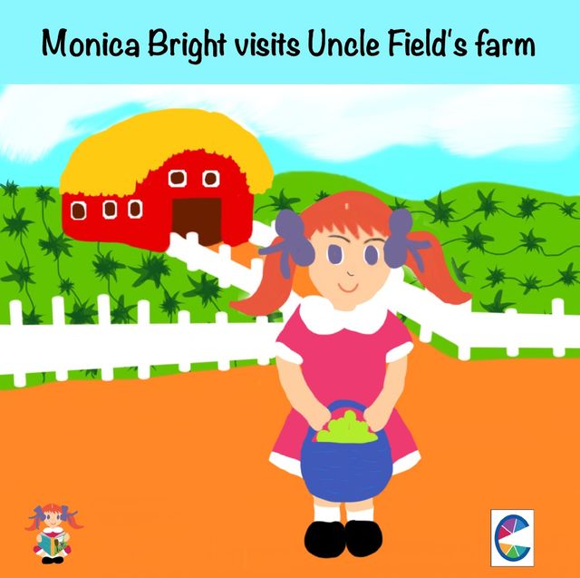 Monica Bright visits Uncle Field's farm, Cedar Books