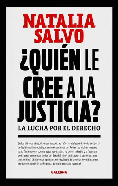 Quién le cree a la Justicia, Natalia Salvo