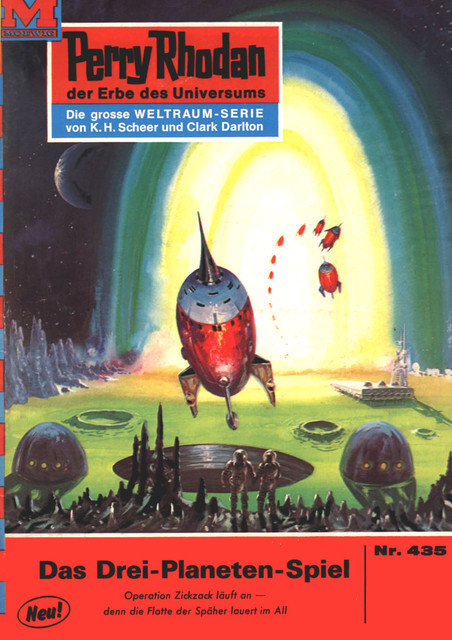 Perry Rhodan 435: Das Drei-Planeten-Spiel, Hans Kneifel