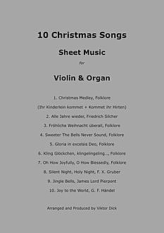 10 Christmas Songs (Violin & Organ), Viktor Dick