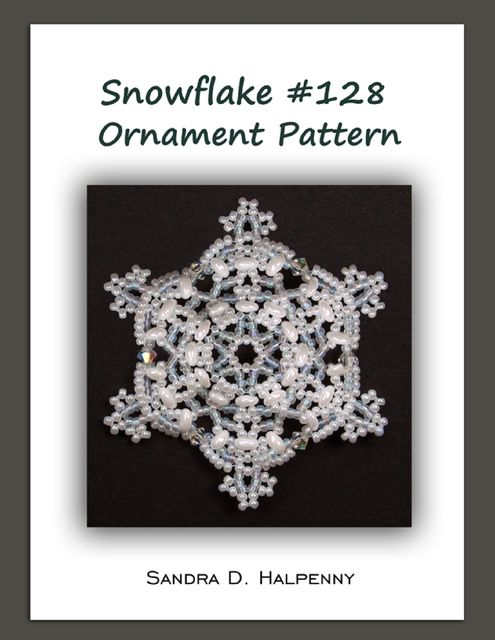 Snowflake #128 Ornament Pattern, Sandra D Halpenny