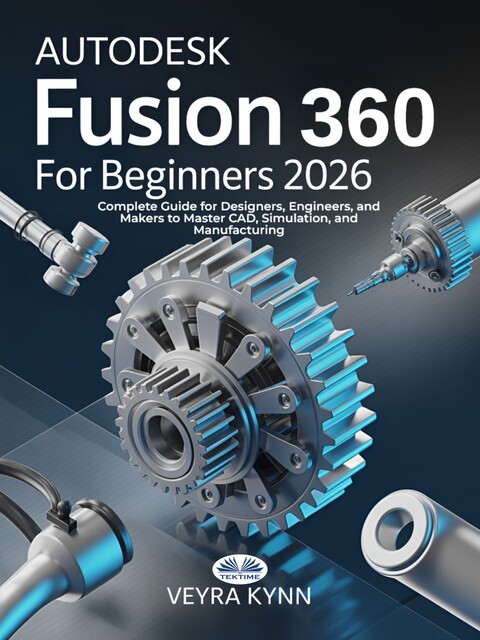 AutoDesk Fusion 360 For Beginners 2026-Complete Guide For Designers, Engineers, And Makers To Master CAD, Simulation, And Manufacturing, Veyra Kynn