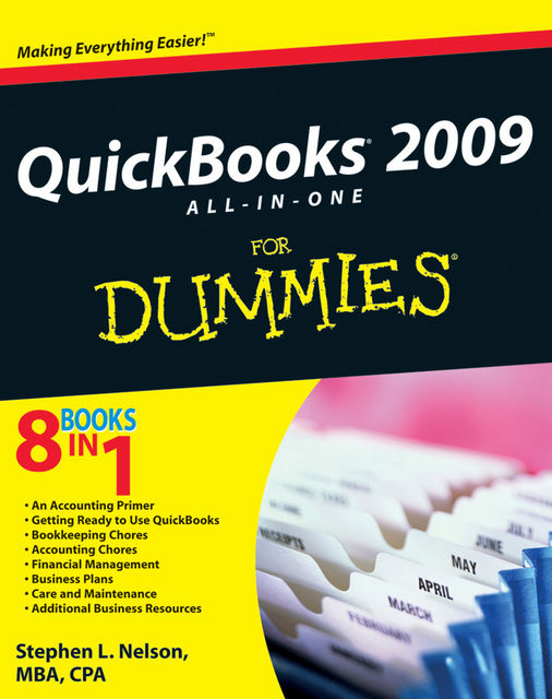 QuickBooks 2009 All-in-One For Dummies, Stephen L.Nelson