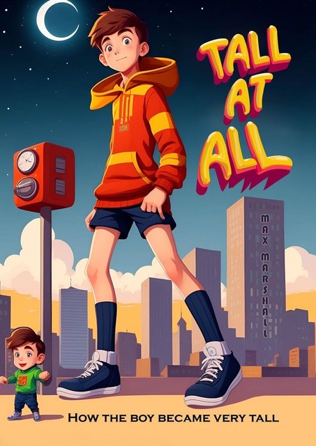 Tall at All. How the boy became very tall, Max Marshall