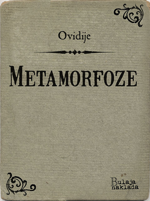 Metamorfoze, Ovidije