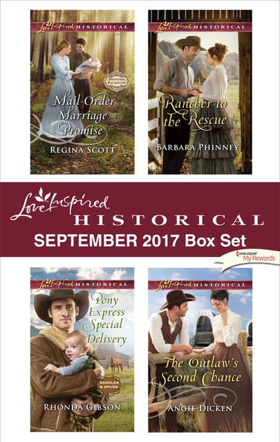 Love Inspired Historical September 2017 Box Set, Regina Scott, Angie Dicken, Rhonda Gibson, Barbara Phinney