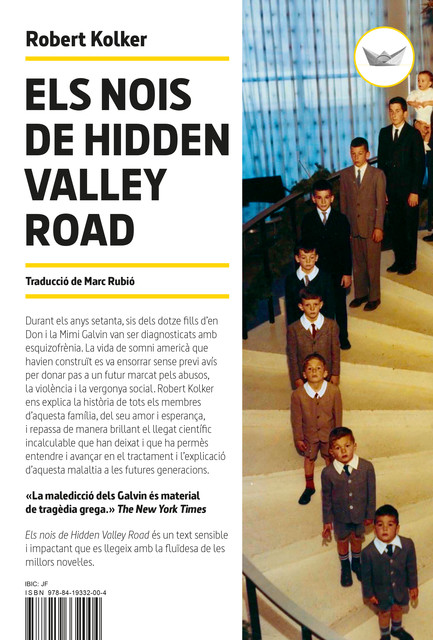 Els nois de Hidden Valley Road, Robert Kolker