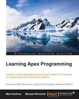 Learning Apex Programming, Matt Kaufman