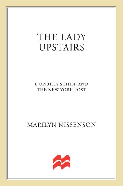 The Lady Upstairs, Marilyn Nissenson