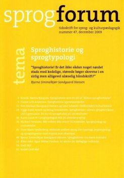 Sproghistorie og sprogtypologi, Birte Dahlgreen, Hanne Andersen, Annette Søndergaard Gregersen, Nanna Bjargum, Pia Zinn Ohrt