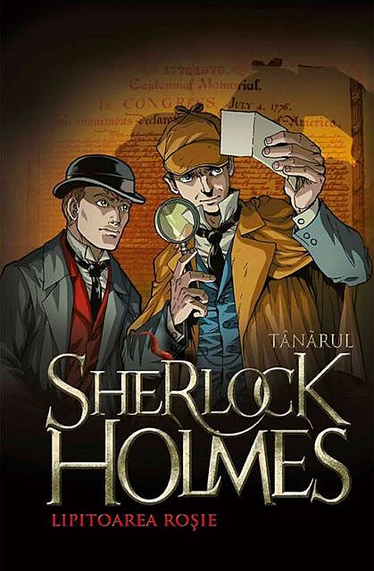 Tânărul Sherlock Holmes. Lipitoarea roșie, Andrew Lane